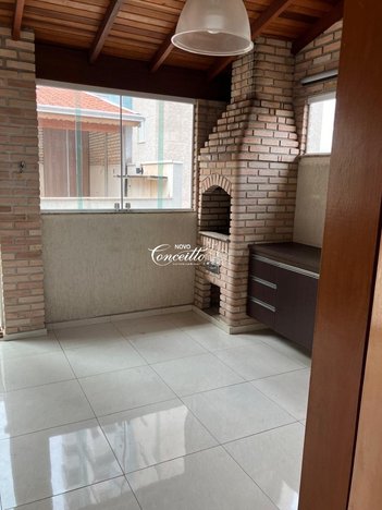 apartment em Rua Rio Preto, Vila Valparaíso - Santo André - SP