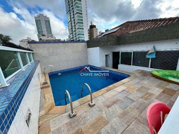 house em Rua Enguaguaçu, Ponta da Praia - Santos - SP