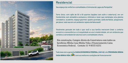 apartment em Rua Pedro Celestino Mendonça, Braúnas - Belo Horizonte - MG