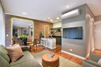 apartment em Rua Elvira Ferraz, Vila Olímpia - São Paulo - SP