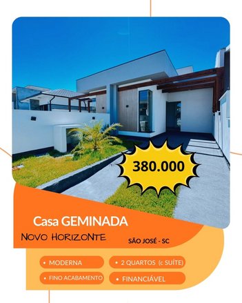 house em Rua Antônio Jovita Duarte, Forquilhas - São José - SC