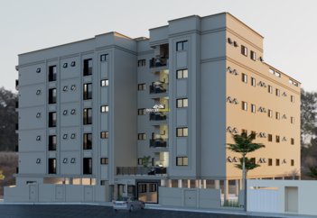 apartment em Rua Luiz Alfredo Magalhães, Parque do Lago - Guaxupé - MG