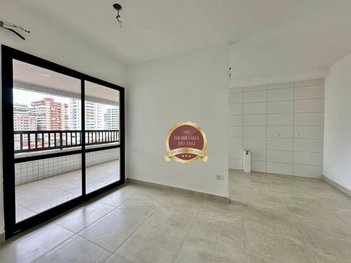 apartment em Rua Doutor João Sampaio, Guilhermina - Praia Grande - SP