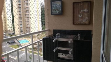 apartment em Avenida Aníbal Correia, Votupoca - Barueri - SP