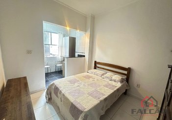 apartment em Rua Frei Gaspar, Cidade Naútica - São Vicente - SP