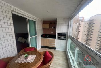 apartment em Rua Guimarães Rosa, Ocian - Praia Grande - SP