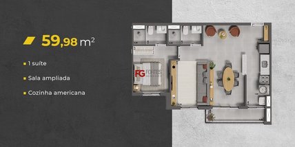 apartment em Avenida Luiz Octavio da Silva Whitaker, Quinta da Primavera - Ribeirão Preto - SP