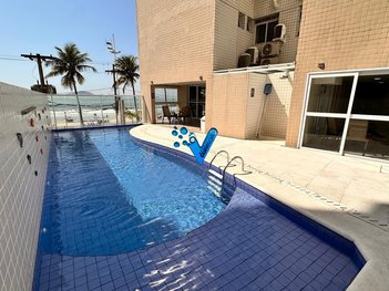 apartment em Avenida General Monteiro de Barros, Vila Luis Antônio - Guarujá - SP