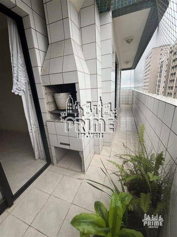 apartment em Rua José de Alencar, Ocian - Praia Grande - SP