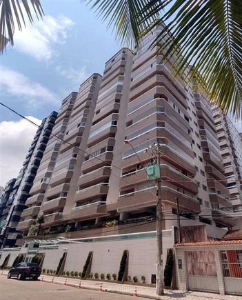 apartment em Praça Padre José de Anchieta, Guilhermina - Praia Grande - SP