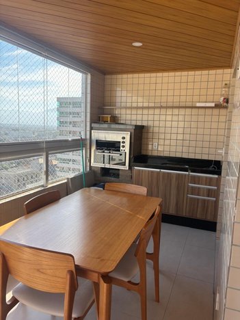 apartment em Rua Doutor João Sampaio, Guilhermina - Praia Grande - SP