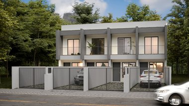 house em Rua Isolde Paulo, Nova Brasília - Joinville - SC