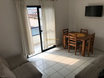 apartment em Rua São Benedito, Caiçara - Praia Grande - SP
