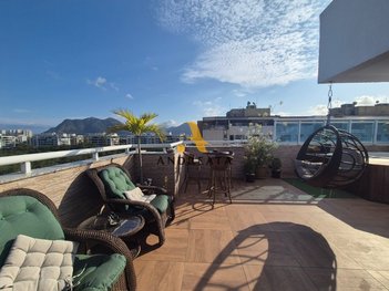 apartment em Rua Silvia Pozzano, Recreio dos Bandeirantes - Rio de Janeiro - RJ