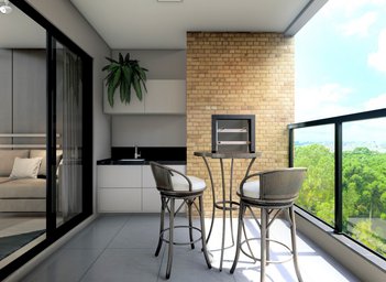 apartment em Rua Francisco Balchak, Boa Vista - Curitiba - PR