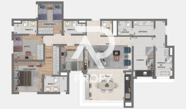 apartment em Rua Barão de Monte Santo, Mooca - São Paulo - SP