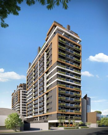 apartment em Rua Jerônimo Durski, Bigorrilho - Curitiba - PR