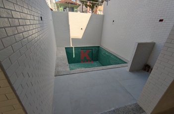 house em Rua Pedro Américo, Campo Grande - Santos - SP