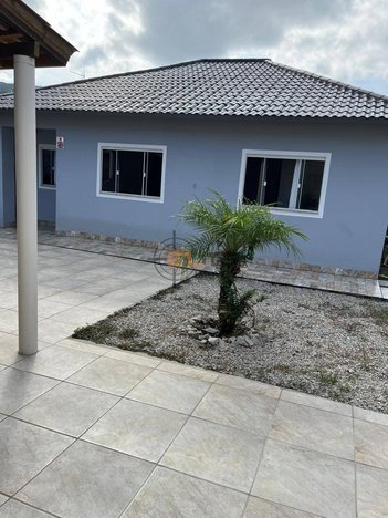 house em Rua Hortência de Souza Vieira, Fundos - Biguaçu - SC