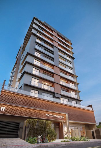 apartment em Rua Antônio Capistrano, Adhemar Garcia - Joinville - SC