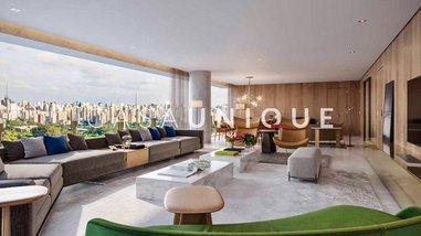apartment em Avenida República do Líbano, Ibirapuera - São Paulo - SP