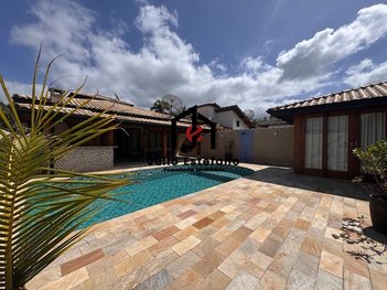 house em Rodovia Oswaldo Cruz, Horto Florestal - Ubatuba - SP