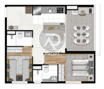 apartment em Rua do Bosque, Barra Funda - São Paulo - SP