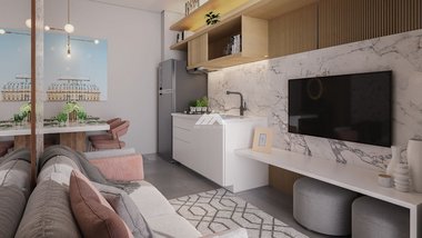 apartment em Rua Maranhão, Água Verde - Curitiba - PR