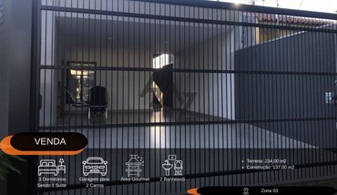 house em Rua Uberaba, Zona 01 - Cianorte - PR