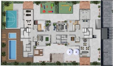 apartment em Rua dos Coqueiros, Campestre - Santo André - SP