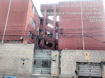 apartment em Rua Manaus, Conjunto Habitacional Presidente Castelo Branco - Carapicuíba - SP