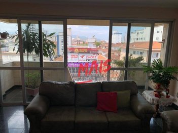 apartment em Avenida Doutor Pedro Lessa, Aparecida - Santos - SP