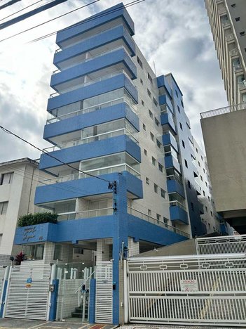 apartment em Rua Eponina, Aviação - Praia Grande - SP