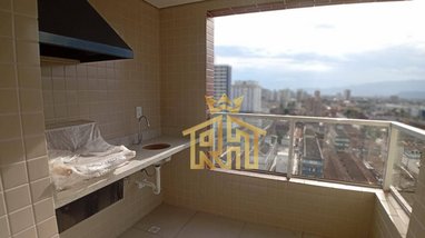 apartment em Avenida General Marcondes Salgado, Aviação - Praia Grande - SP