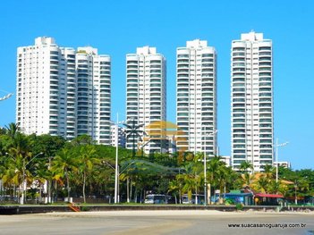 apartment em Caminho das Tartarugas, Mar e Céu - Guarujá - SP