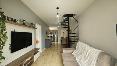 apartment em Cláudio Hoffmann, Serraria - São José - SC