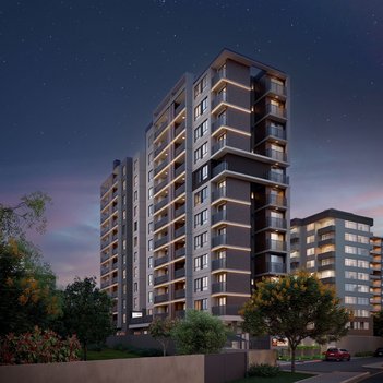 apartment em Rua Antônio Gasparin, Novo Mundo - Curitiba - PR