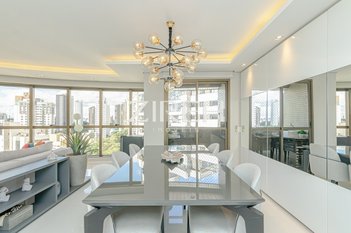apartment em Rua Professor Pedro Viriato Parigot de Souza, Mossunguê - Curitiba - PR