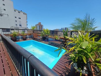 apartment em Rua Professor Torres Homem, Embaré - Santos - SP