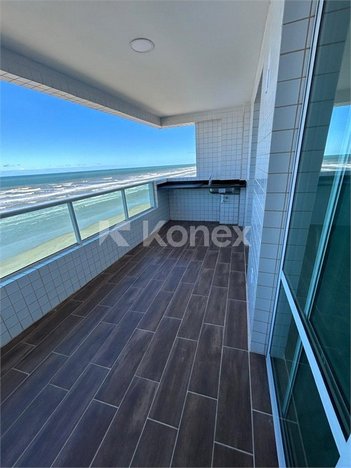 apartment em Avenida Presidente Kennedy, Guilhermina - Praia Grande - SP