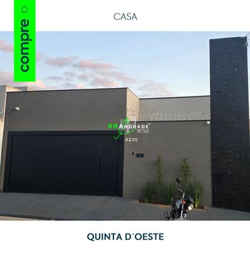 house em Rua Leontina Laudelina de Freitas, Loteamento Quinta do Oeste - Franca - SP