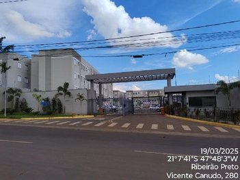 apartment em Estrada Vicente Canuto, Chácaras Pedro Corrêa de Carvalho - Ribeirão Preto - SP