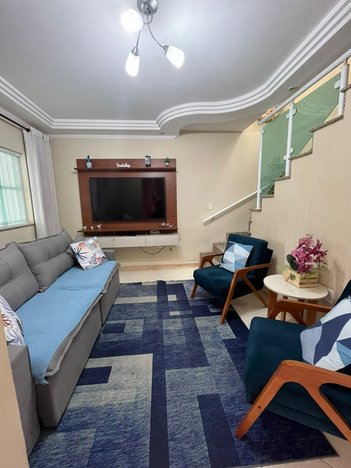 house em Rua Alcântara Machado, Jardim Utinga - Santo André - SP