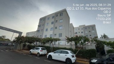 apartment em Rua dos Cajazeiros, Núcleo Residencial Presidente Geisel - Bauru - SP