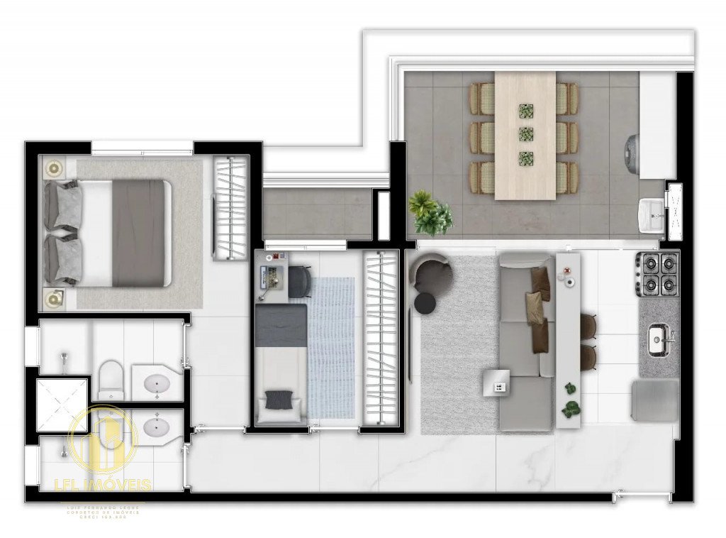 Perspectiva da Planta