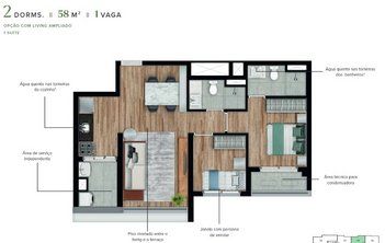 apartment em Rua Capote Valente, Pinheiros - São Paulo - SP