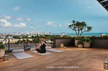 apartment em Rua Sá e Souza, Boa Viagem - Recife - PE