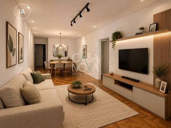 apartment em Avenida Conselheiro Nébias, Boqueirão - Santos - SP
