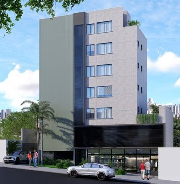 apartment em Iraí, Coração de Jesus - Belo Horizonte - MG