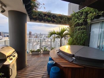 apartment em Rua Doutor Virgílio de Carvalho Pinto, Pinheiros - São Paulo - SP
